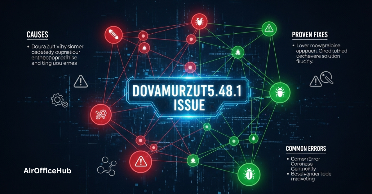 Dovamurzut5.48.1 Issue